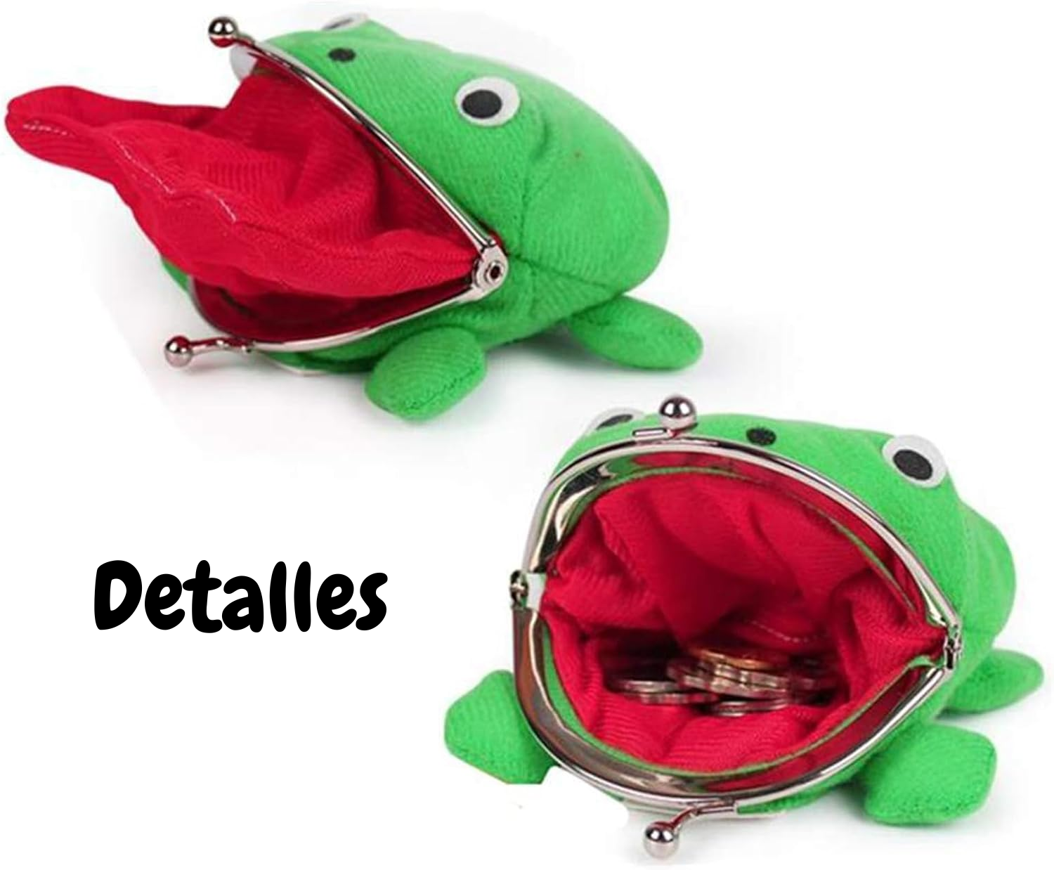 Monedero de rana kawaii